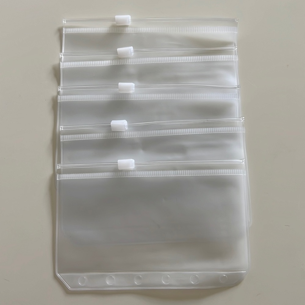 5 a7 plastic envelopes